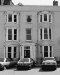 The Centre's first home at 2, Marine Terrace, Aberystwyth