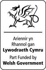 Welsh Government funding logo